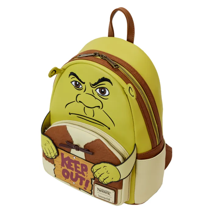 Shrek Keep Out Cosplay Mini Backpack Unisex Loungefly Backpacks Shrek Keep Out Cosplay Mini Backpack Unisex Loungefly Backpacks