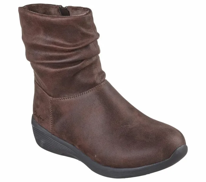 Skechers Arya 8211 Fashionista Chocolate Women Boots Skechers Arya 8211 Fashionista Chocolate Women Boots