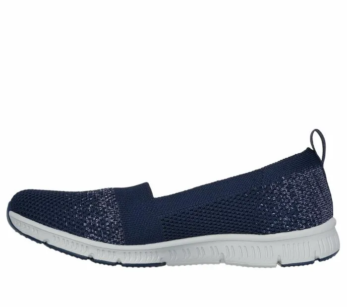 Skechers BeCool 8211 Her Town Navy Women SlipOns Skechers BeCool 8211 Her Town Navy Women SlipOns