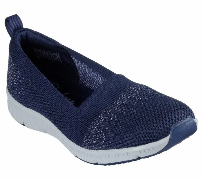 Skechers BeCool 8211 Her Town Navy Women SlipOns Skechers BeCool 8211 Her Town Navy Women SlipOns