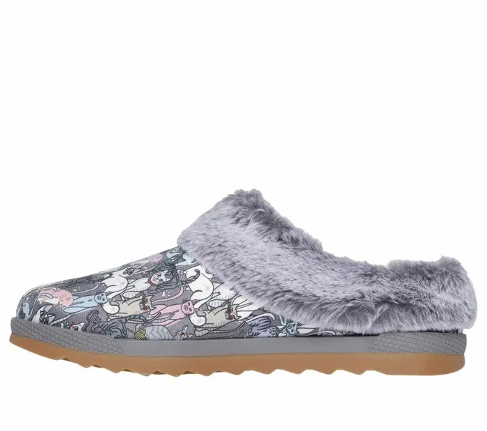 Skechers BOBS Cozy Chill 8211 Comfort Secured Gray Multi Women SlipOns Skechers BOBS Cozy Chill 8211 Comfort Secured Gray Multi Women SlipOns