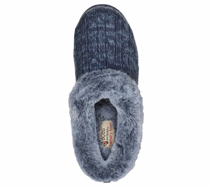Skechers BOBS Keepsakes 8211 Ice Angel Navy Blue Women SlipOns