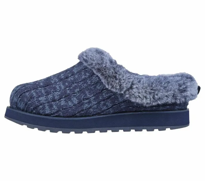 Skechers BOBS Keepsakes 8211 Ice Angel Navy Blue Women SlipOns