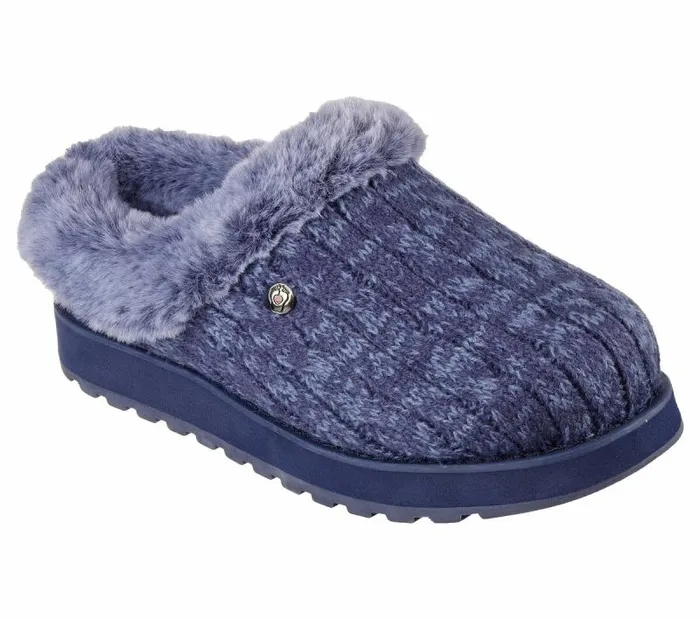 Skechers BOBS Keepsakes 8211 Ice Angel Navy Blue Women SlipOns
