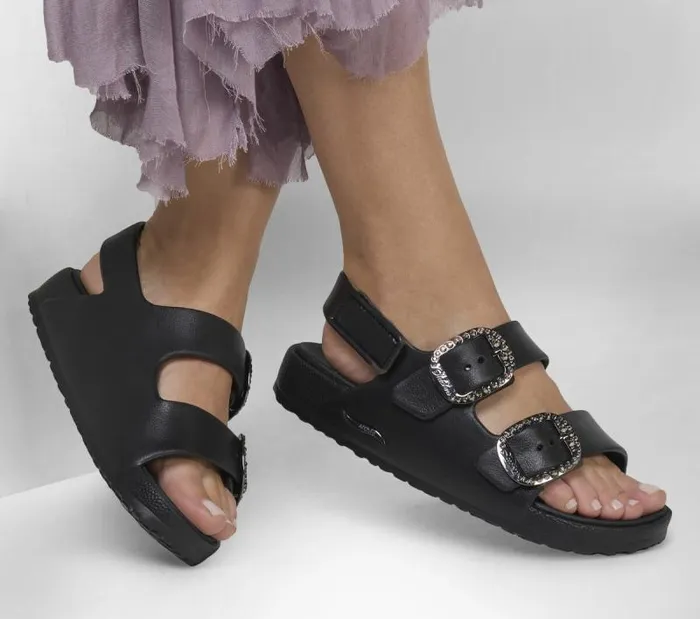 Skechers Foamies Arch Fit Cali Breeze 20 8211 Serenade Black Women Sandals