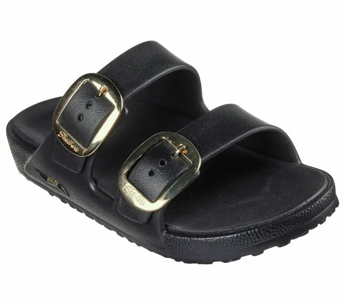 Skechers Foamies Arch Fit Cali Breeze 8211 Gold Star Black Women Sandals Skechers Foamies Arch Fit Cali Breeze 8211 Gold Star Black Women Sandals