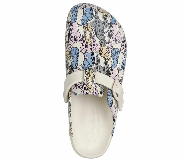 Skechers Foamies Cali Breeze 20 8211 Whiskers Taupe Multi Women SlipOns Skechers Foamies Cali Breeze 20 8211 Whiskers Taupe Multi Women SlipOns