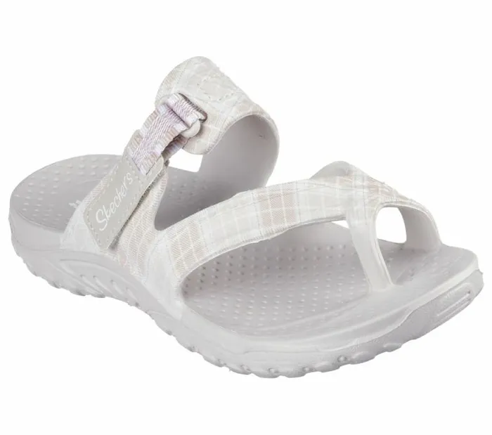 Skechers Foamies Reggae 8211 Tartan Charm Natural Pink Women Sandals Skechers Foamies Reggae 8211 Tartan Charm Natural Pink Women Sandals