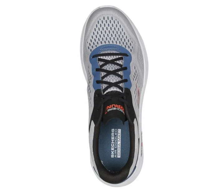 Skechers GO RUN 70 Gray Multi Men Athletic Sneakers