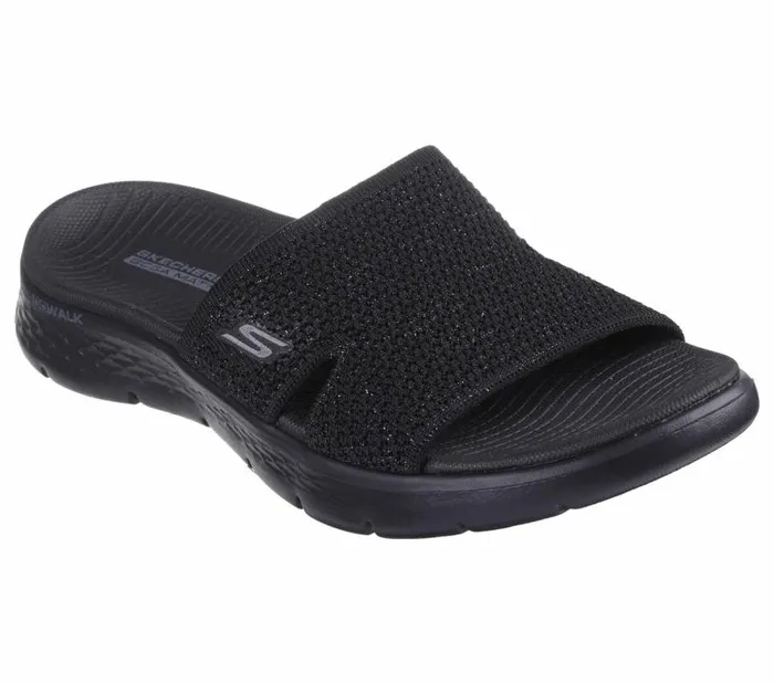 Skechers GO WALK Flex Sandal 8211 Timeless Black Women Sandals Skechers GO WALK Flex Sandal 8211 Timeless Black Women Sandals