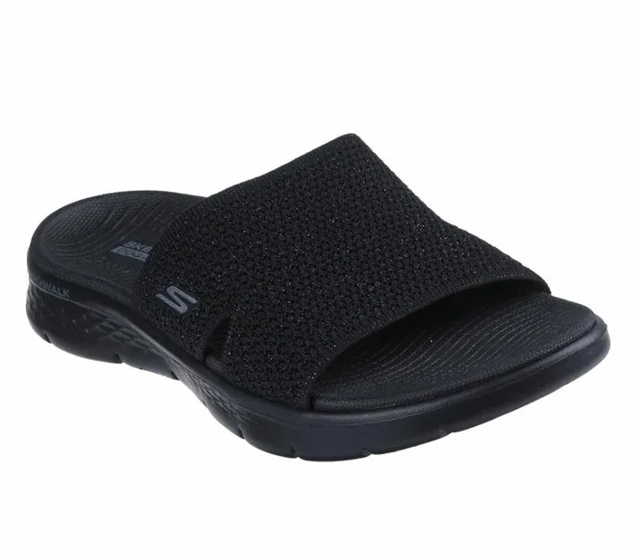 Skechers GO WALK Flex Sandal 8211 Timeless Black Women Sandals Skechers GO WALK Flex Sandal 8211 Timeless Black Women Sandals