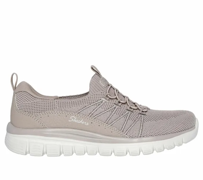 Skechers Graceful 8211 Picture Perfect Taupe Women Casual Sneakers