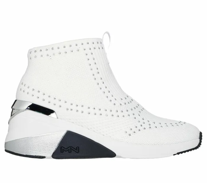 Skechers Mark Nason Skechers A Wedge 8211 Lulee White Women Casual Sneakers
