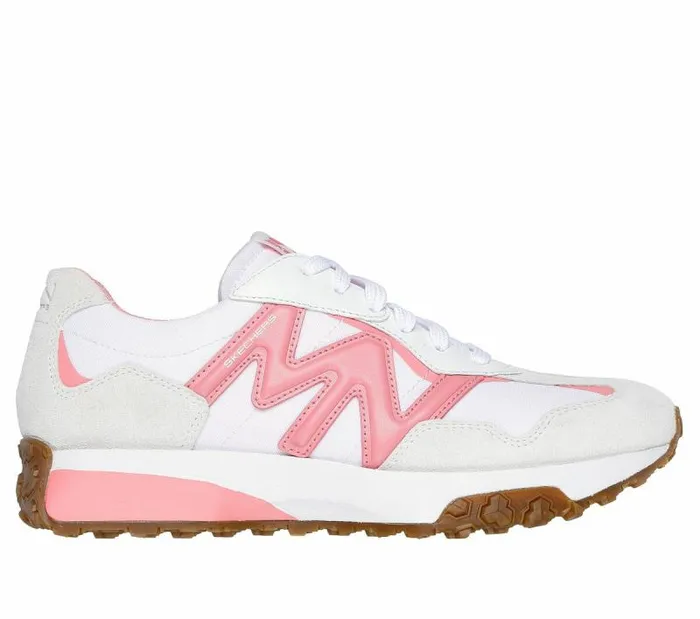 Skechers Mark Nason Upper Cut Neo Jogger 8211 Fleet White Pink Women Casual Sneakers Skechers Mark Nason Upper Cut Neo Jogger 8211 Fleet White Pink Women Casual Sneakers