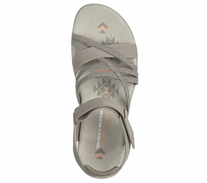 Skechers Reggae Slim 8211 Meadow Grazer Taupe Women Sandals Skechers Reggae Slim 8211 Meadow Grazer Taupe Women Sandals
