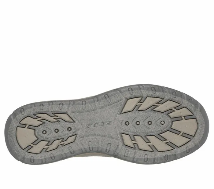 Skechers Relaxed Fit Cohagen 8211 Vierra Taupe Men SlipOns