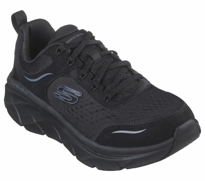 Skechers Relaxed Fit D039Lux Walker 20 8211 Daisy Doll Black Women Athletic Sneakers Skechers Relaxed Fit D039Lux Walker 20 8211 Daisy Doll Black Women Athletic Sneakers