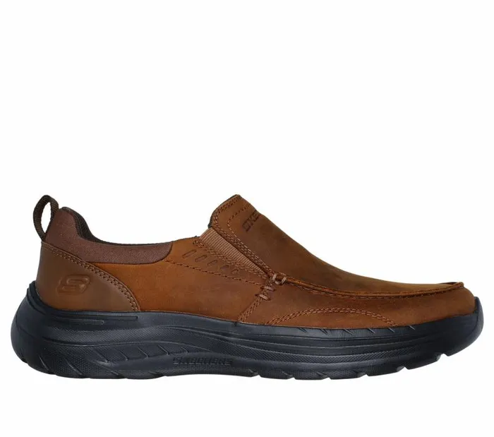 Skechers Relaxed Fit Decklan 8211 Aldred Brown Men SlipOns