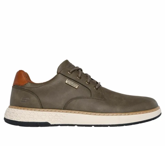 Skechers Relaxed Fit Garlan 8211 Pryor Olive Men Casual Sneakers