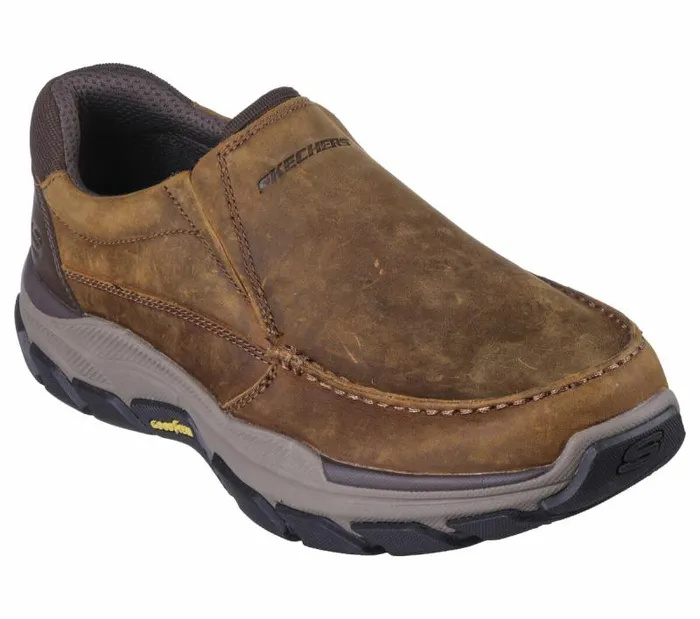 Skechers Relaxed Fit Respected 8211 Catel Brown Men SlipOns