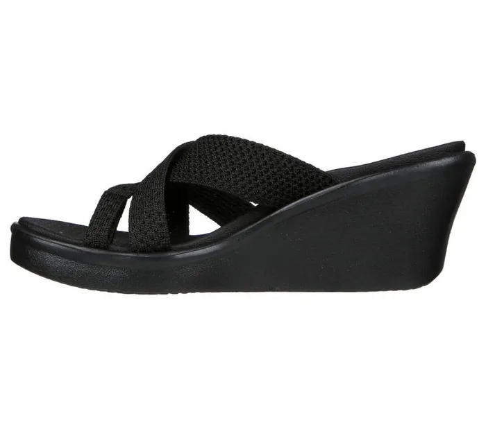 Skechers Rumble On 8211 Heat Maze Black Women Sandals Skechers Rumble On 8211 Heat Maze Black Women Sandals