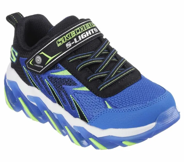Skechers SLights MegaSurge 20 Black Lime Kids Athletic Shoes and Sneakers Skechers SLights MegaSurge 20 Black Lime Kids Athletic Shoes and Sneakers