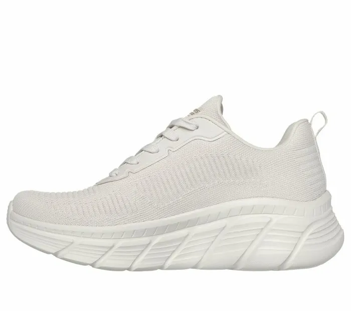 Skechers Skechers BOBS Sport B Flex Hi 8211 Flying HI Off White Women Athletic Sneakers