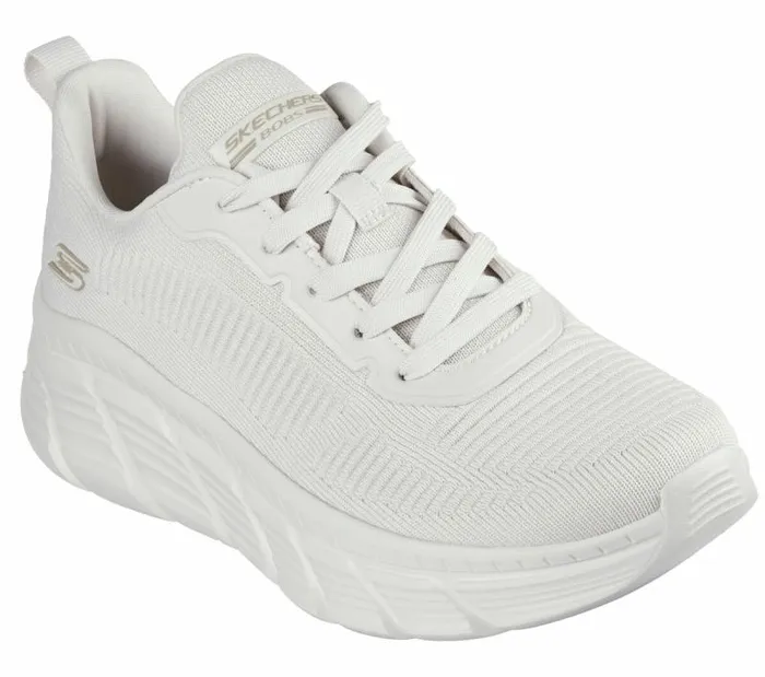 Skechers Skechers BOBS Sport B Flex Hi 8211 Flying HI Off White Women Athletic Sneakers