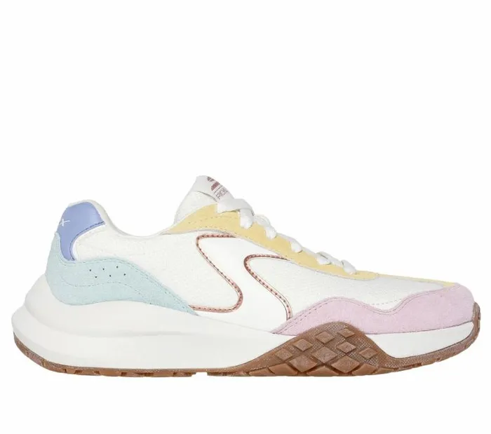 Skechers Skechers Court Frenzy White Light Blue Women Athletic Sneakers