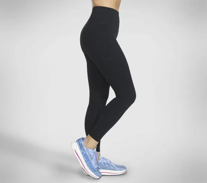 Skechers Skechers GO WALK HW 78 Legging Black Women Bottoms Skechers Skechers GO WALK HW 78 Legging Black Women Bottoms