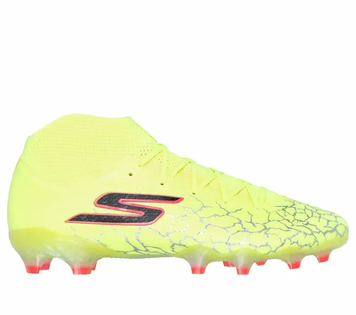 Skechers Skechers SKX01 8211 15 HIGH ELITE FG Yellow Black Men Athletic Sneakers Skechers Skechers SKX01 8211 15 HIGH ELITE FG Yellow Black Men Athletic Sneakers
