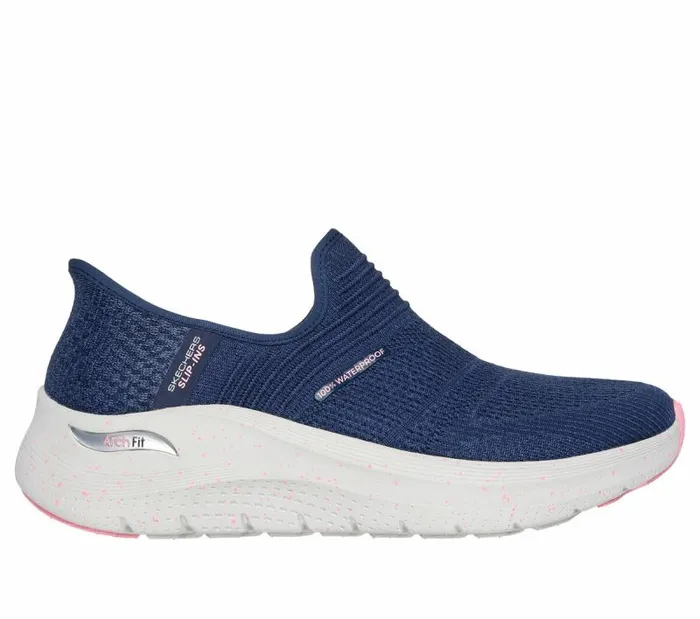 Skechers Skechers Slipins Arch Fit 20 8211 Right As Rain Navy Pink Women Athletic Sneakers Skechers Skechers Slipins Arch Fit 20 8211 Right As Rain Navy Pink Women Athletic Sneakers