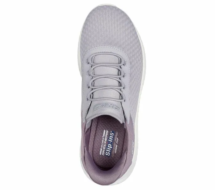 Skechers Skechers Slipins BOBS Sport Squad Chaos Lavender Women Athletic Sneakers