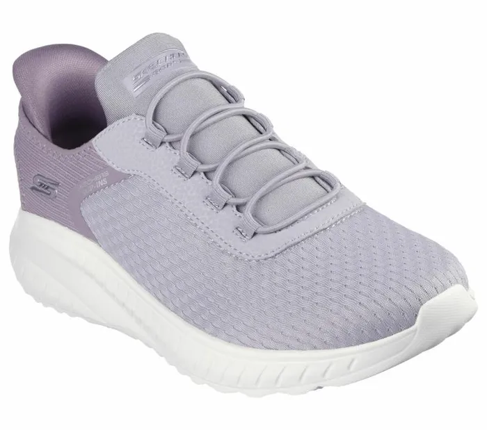 Skechers Skechers Slipins BOBS Sport Squad Chaos Lavender Women Athletic Sneakers