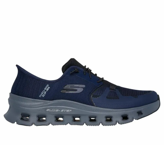 Skechers Skechers Slipins GlideStep Pro Navy Charcoal Men Athletic Sneakers