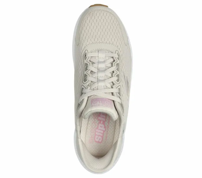 Skechers Skechers Slipins GO RUN Consistent 20 8211 Endure Natural Pink Women Athletic Sneakers