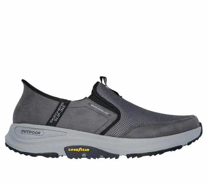 Skechers Skechers Slipins GO WALK Outdoor 8211 Andes II Charcoal Men Athletic Sneakers