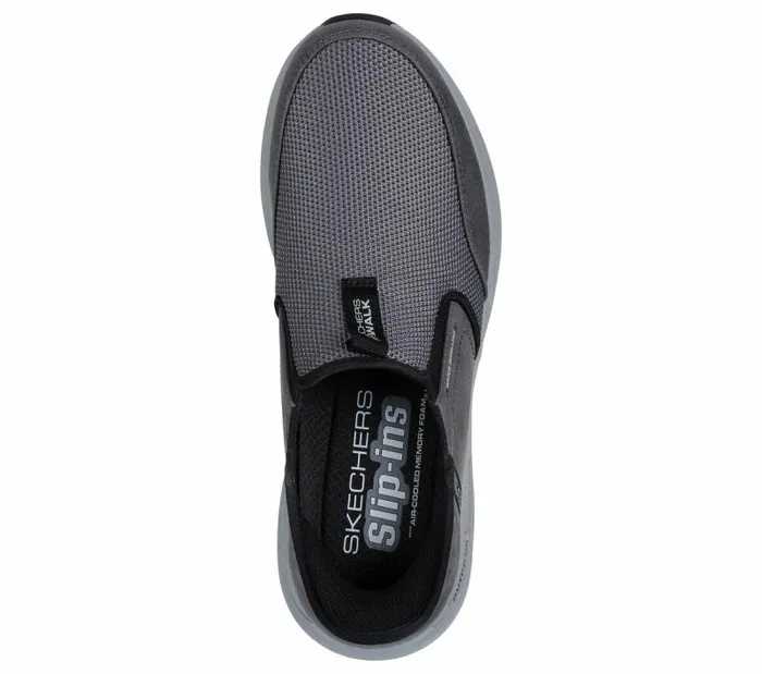 Skechers Skechers Slipins GO WALK Outdoor 8211 Andes II Charcoal Men Athletic Sneakers