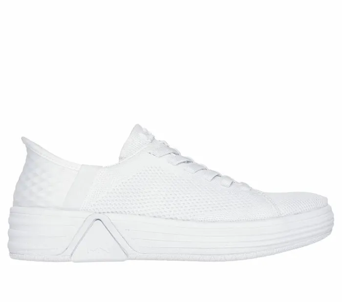 Skechers Skechers Slipins Mark Nason Alpha Cup 8211 Loey White Women Casual Sneakers Skechers Skechers Slipins Mark Nason Alpha Cup 8211 Loey White Women Casual Sneakers