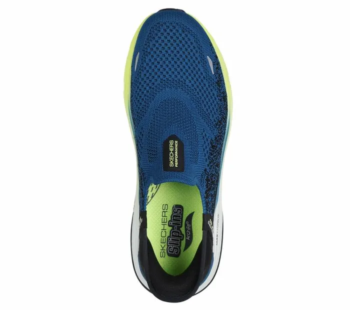 Skechers Skechers Slipins Max Cushioning Arch Fit 20 Blue Black Men Athletic Sneakers