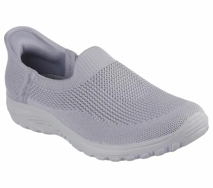 Skechers Skechers Slipins Reggae Fest 8211 Fantasy Gray Women Casual Sneakers