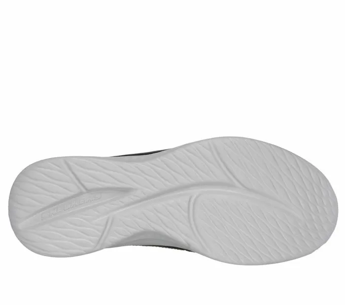 Skechers Skechers Slipins Relaxed Fit Slade 8211 Cohen Gray Black Men Casual Sneakers