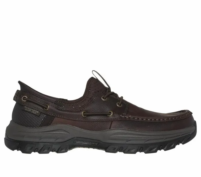 Skechers Skechers Slipins RF Knowlson 8211 Shore Thing Red Brown Men Boat Shoes