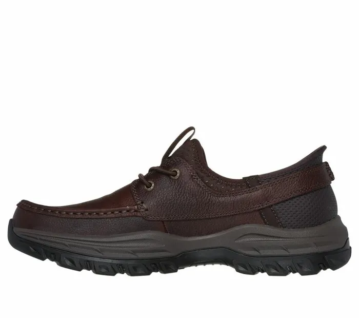 Skechers Skechers Slipins RF Knowlson 8211 Shore Thing Red Brown Men Boat Shoes