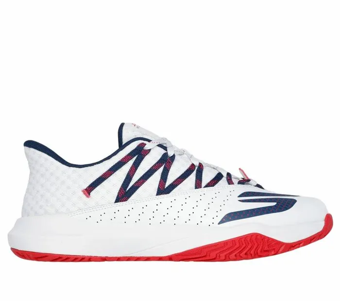Skechers Skechers Viper Court Rally White Navy Men Athletic Sneakers