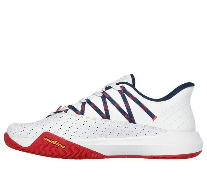 Skechers Skechers Viper Court Rally White Navy Men Athletic Sneakers