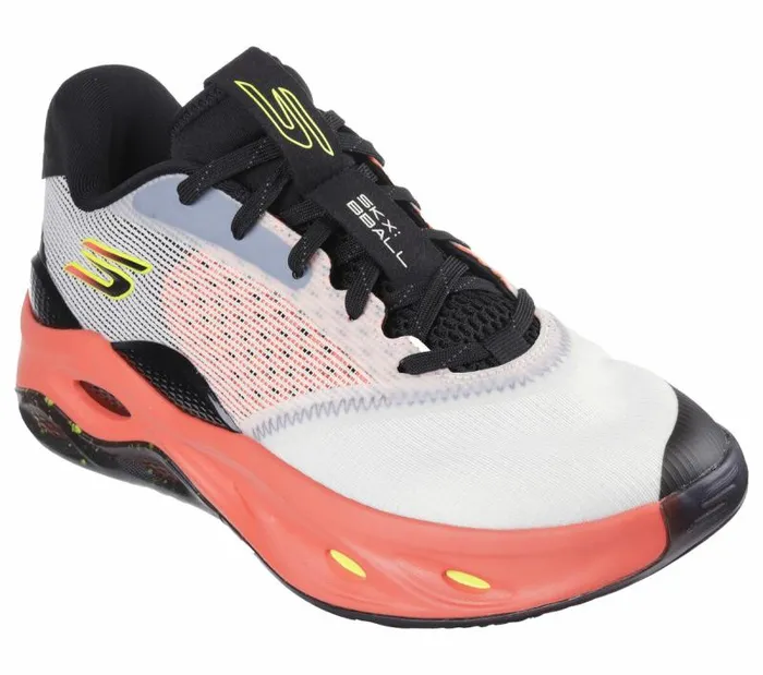 Skechers SKX FLOAT White Black Orange Men Athletic Sneakers Skechers SKX FLOAT White Black Orange Men Athletic Sneakers