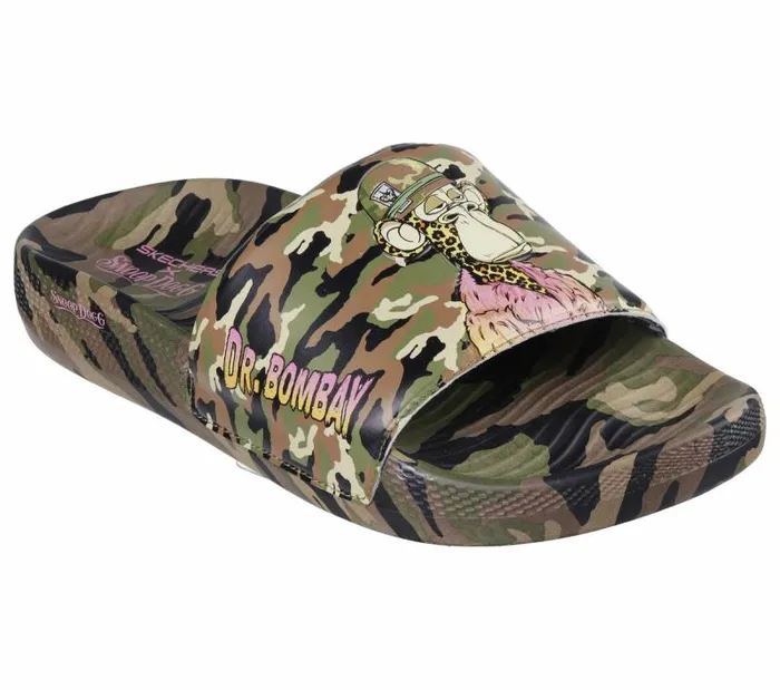 Skechers Snoop Dogg Low Slider 8211 Bombay Slide Camouflage Men Sandals