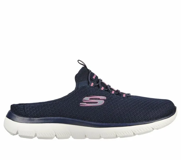 Skechers Summits 8211 Swift Step Navy Hot Pink Women Casual Sneakers