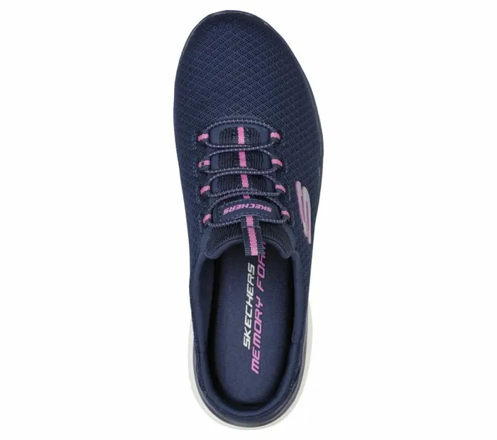 Skechers Summits 8211 Swift Step Navy Hot Pink Women Casual Sneakers Skechers Summits 8211 Swift Step Navy Hot Pink Women Casual Sneakers